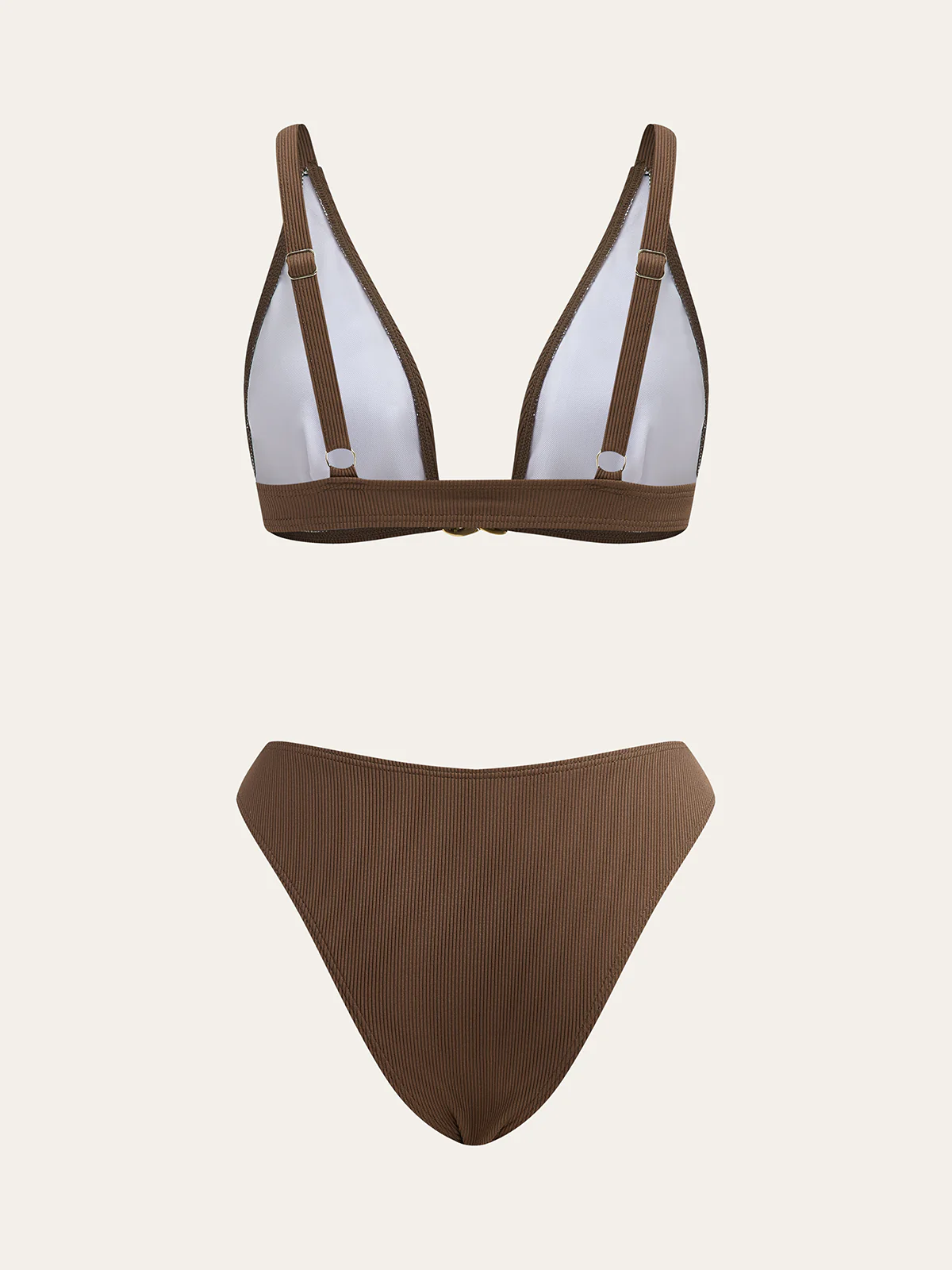 Metal Decor Bikini Set
