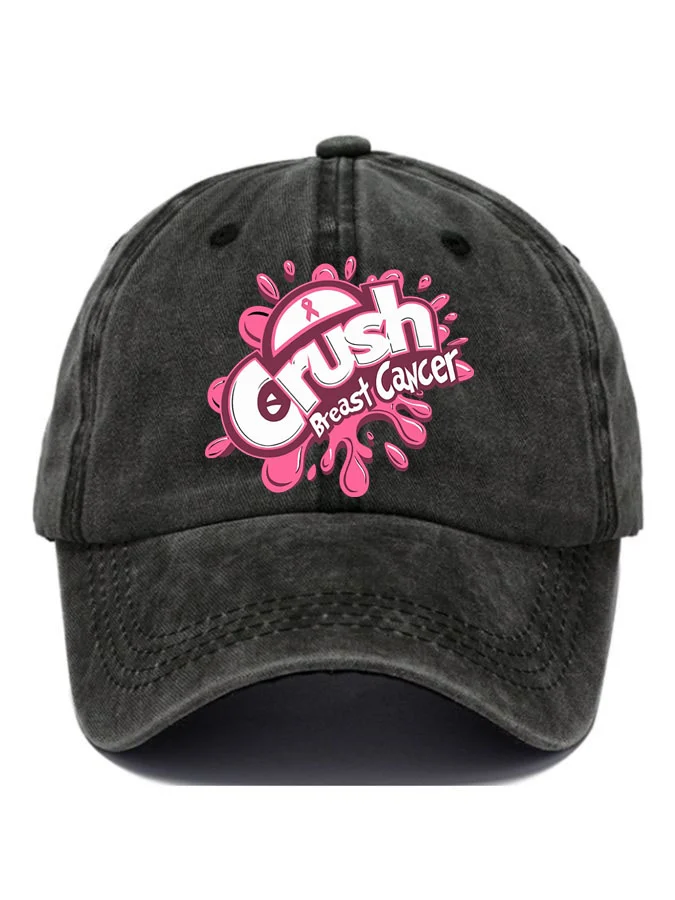 Women's  Awareness Print Casual Baseball Cap