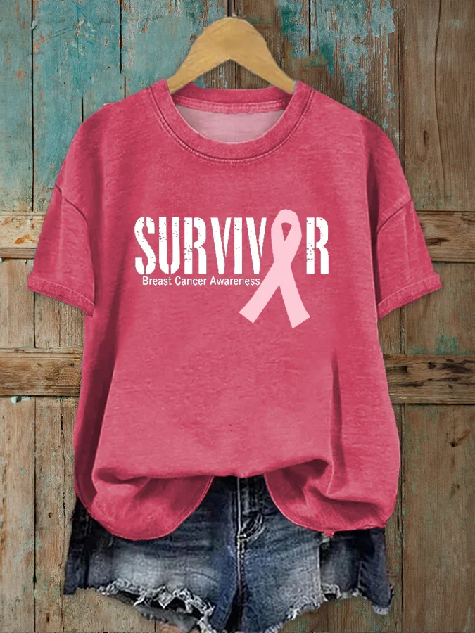 Women's Awareness Survivor T-Shirt