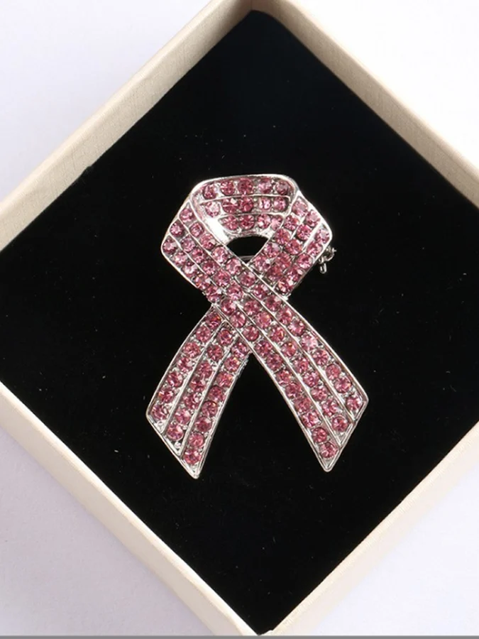 Women's  Awareness Printed Fashion Alloy Brooch