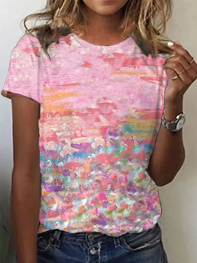 Women's  Awareness Print T-Shirt