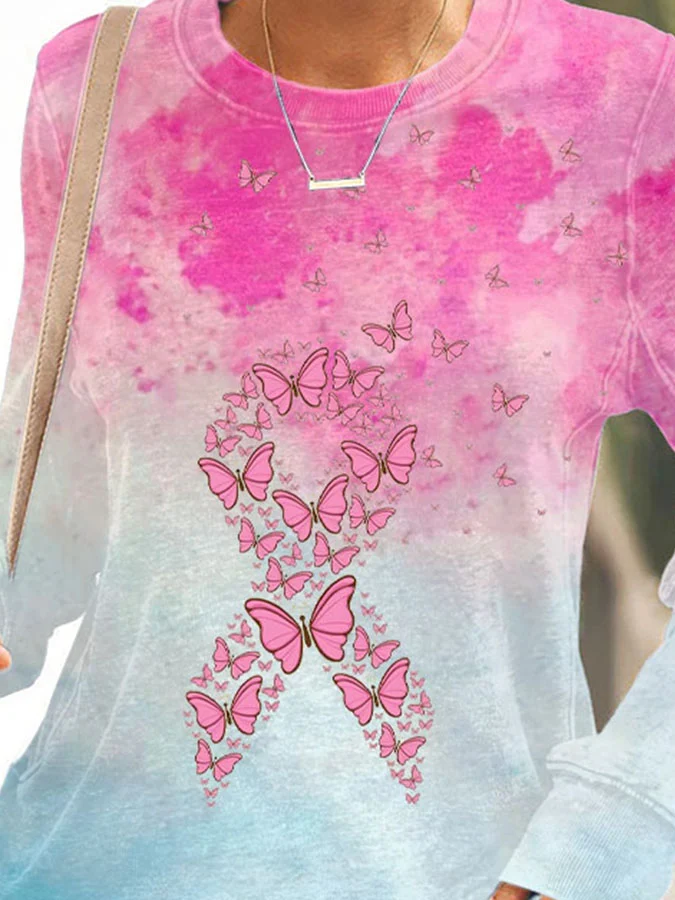 Women'S  Casual Printed Sweatshirt
