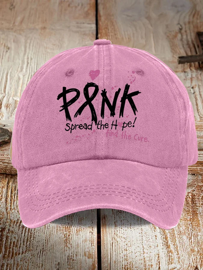 Awareness Print Casual Baseball Cap