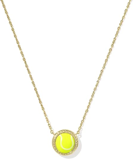 Tennis Short Pendant Necklace, Fashion Jewelry for Women