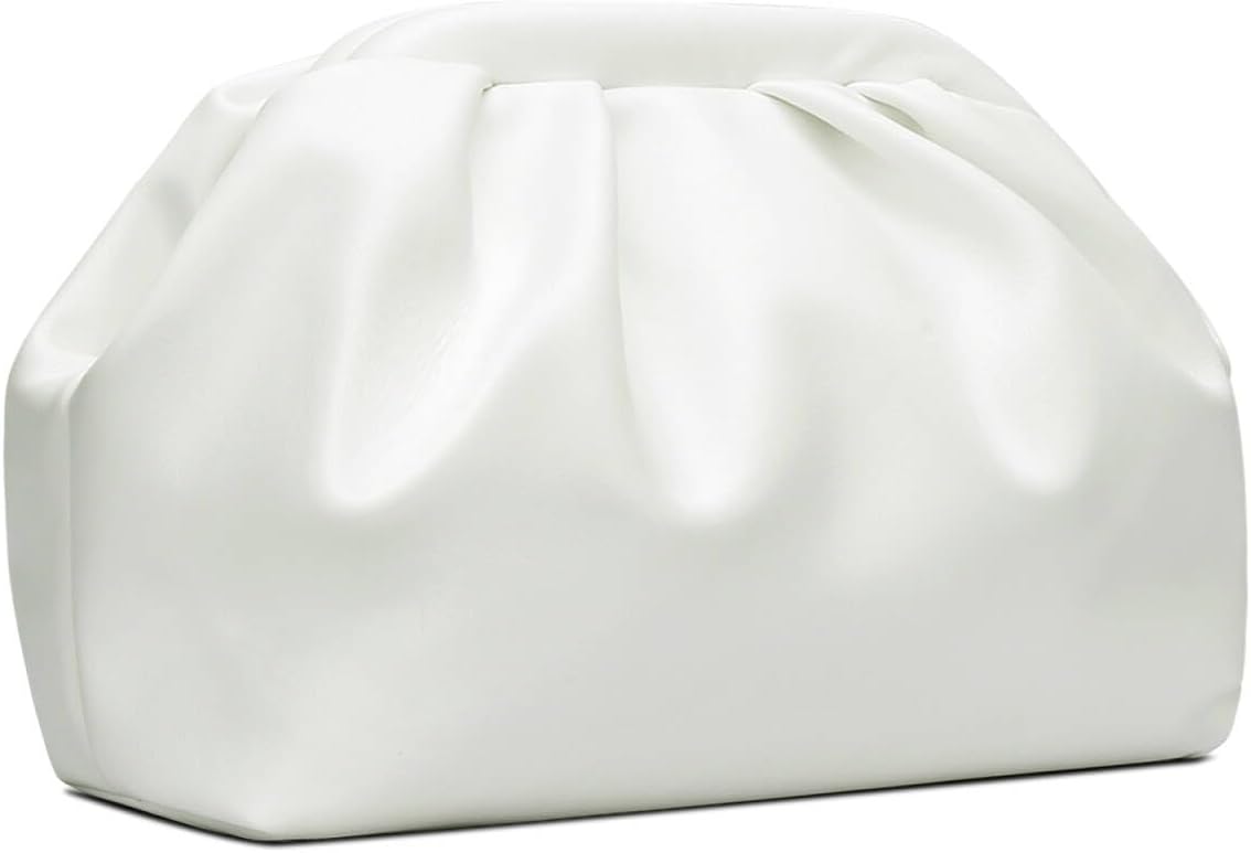 Evening Handbag for Women Formal Clutch Purse with Removable Chain Strap Soft Wedding Crossbody Clutch