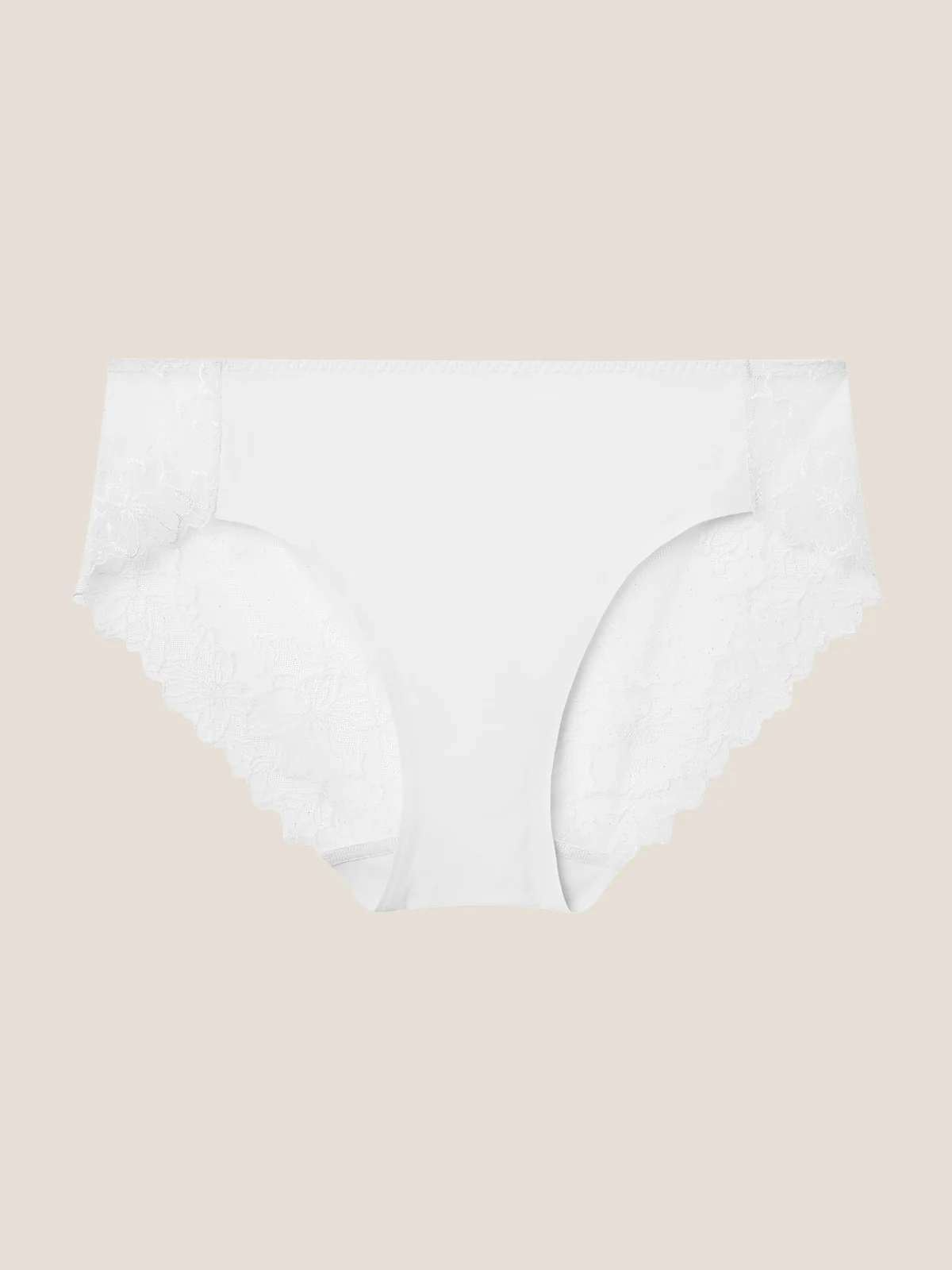 Breathable Lace Low-Rise Brief